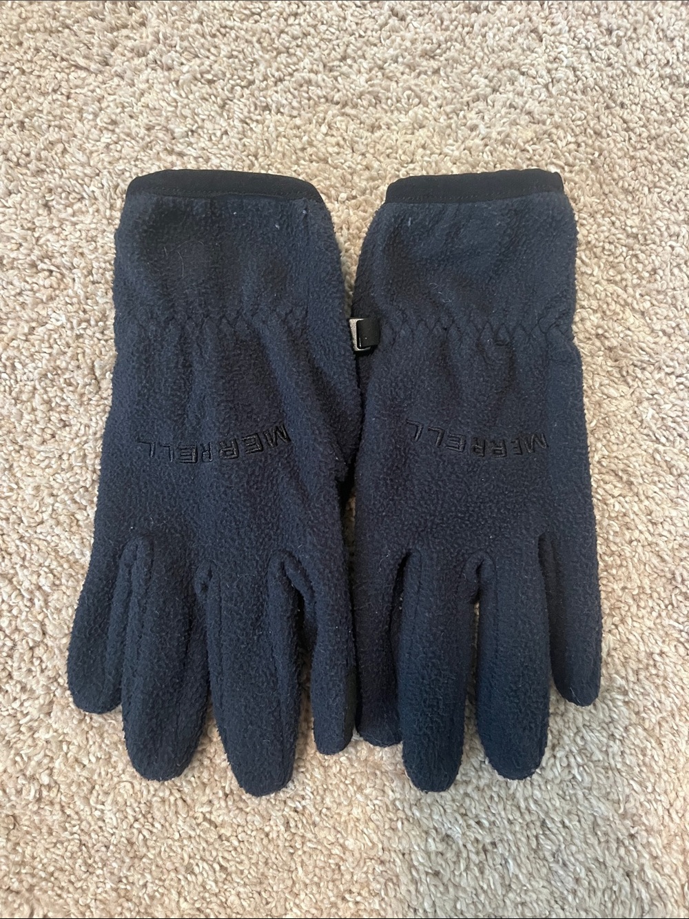 Merrell Black Fleece Insulated Gloves